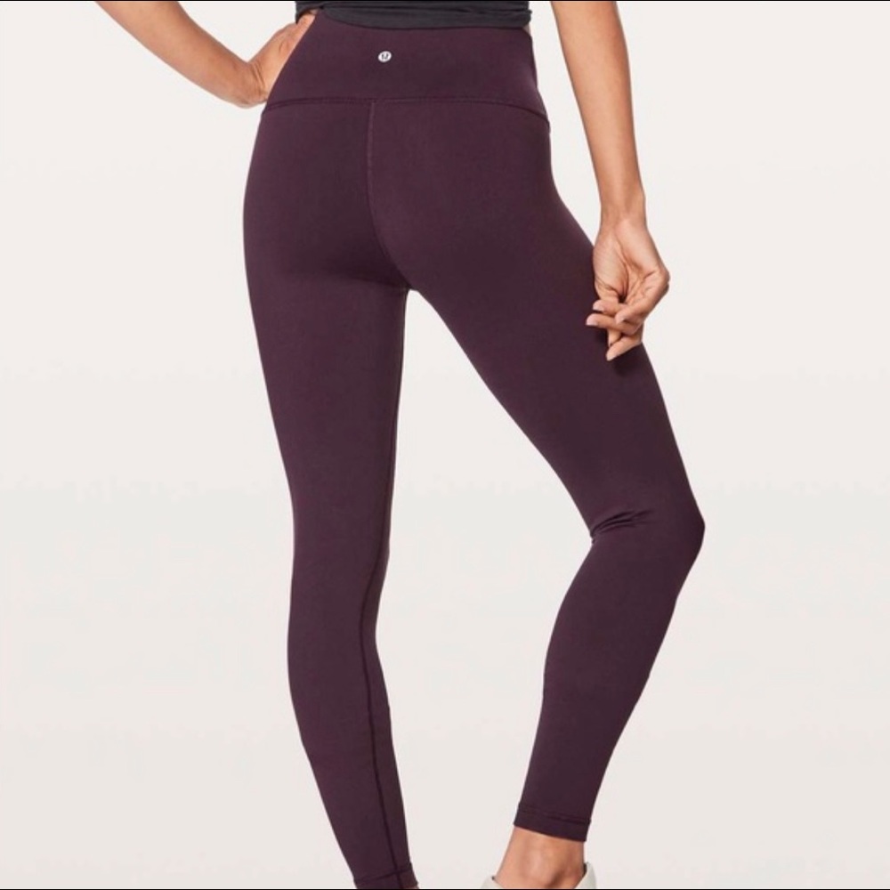 Lululemon Low Rise Wunder Under 28” Inseam